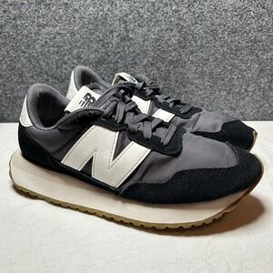 New Balance 237 - Women's 8 Men's 6.5 - Black Magnet Sea Salt ~ EUC!!